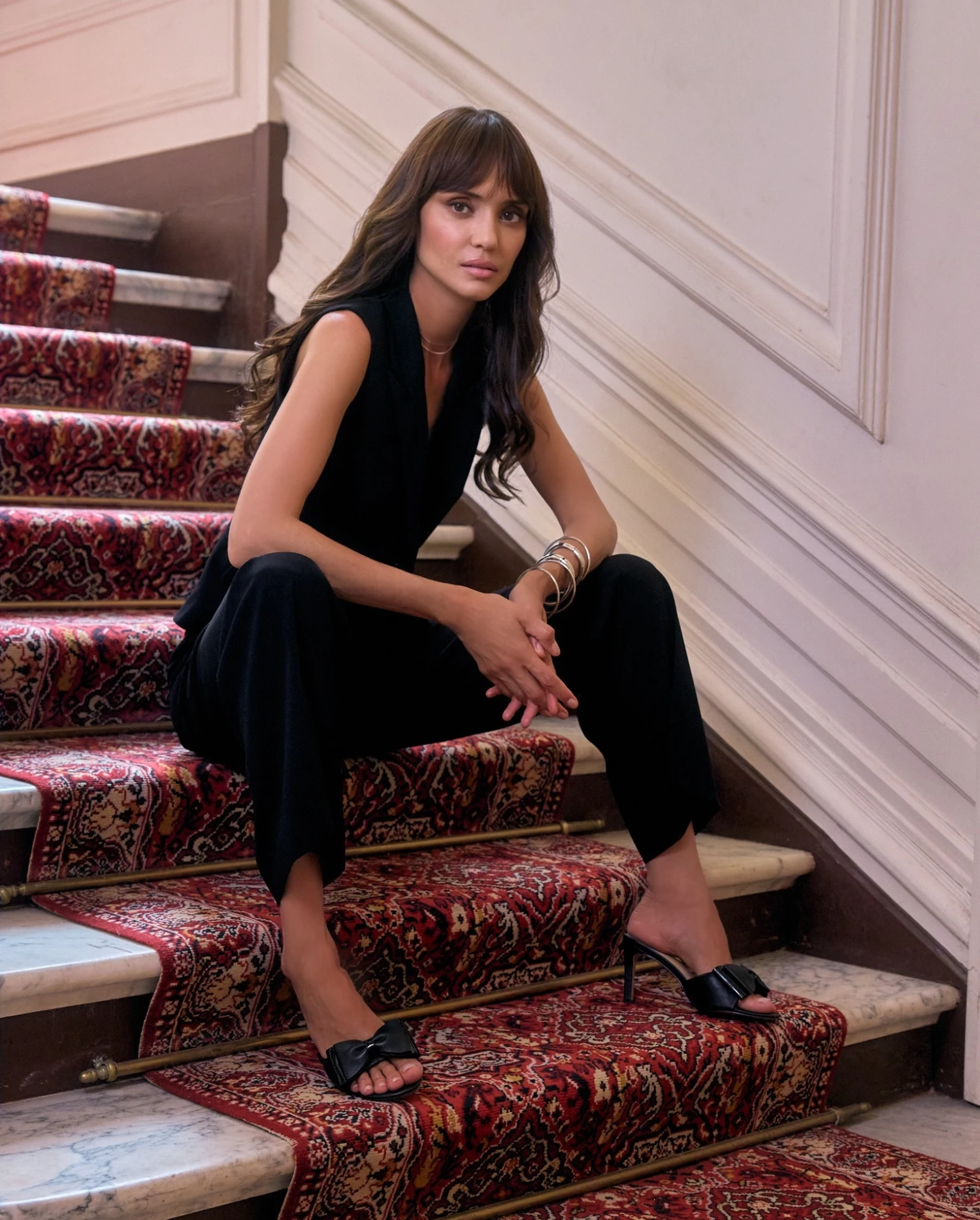 セ－ル！reifhaus Anouk Vest in Black Kallen Vest – Cinq à Sept