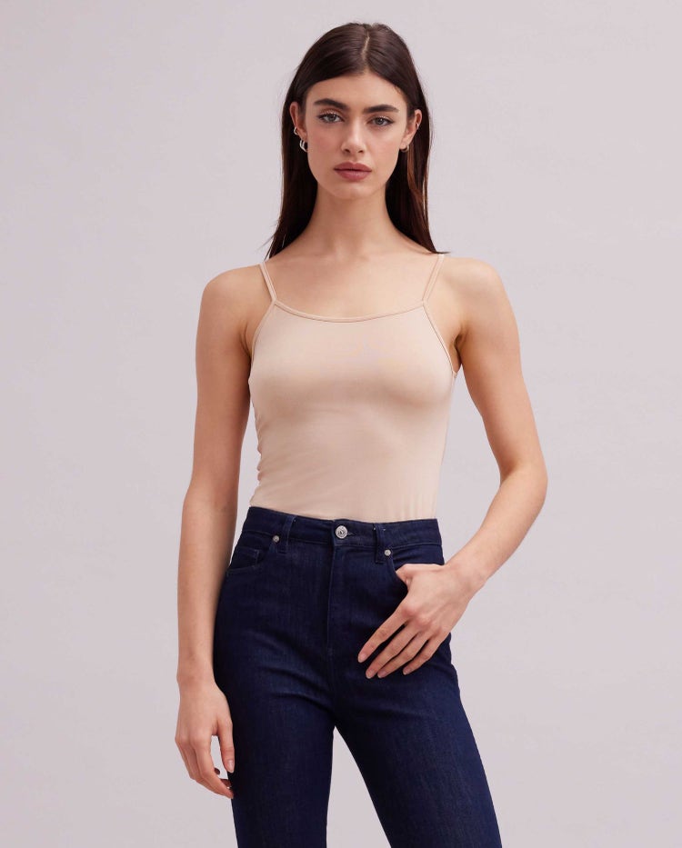 NUAGE Camisole in beige front view