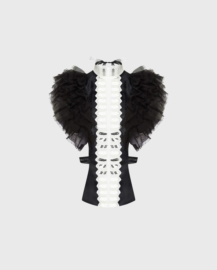 EVANNE Shirtfront front view