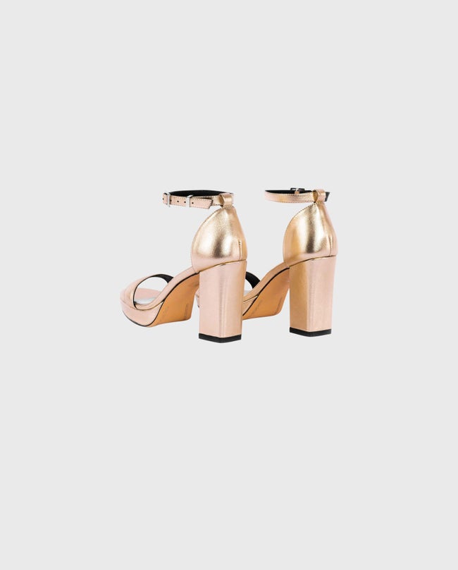 Franny Gold Heel