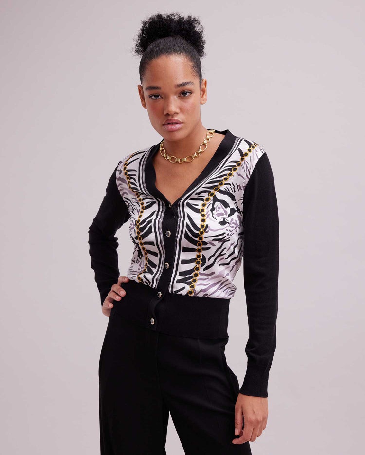 Cardigan Garoupe