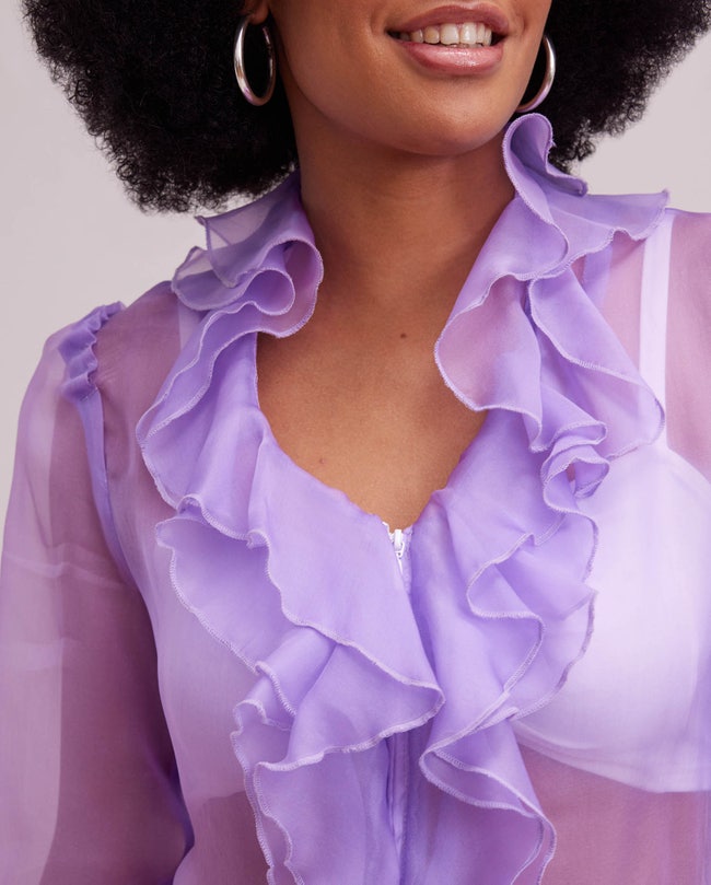 Lavande Shirt Dress