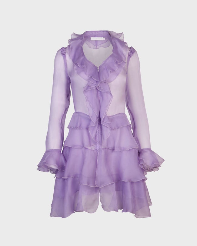 Lavande Shirt Dress