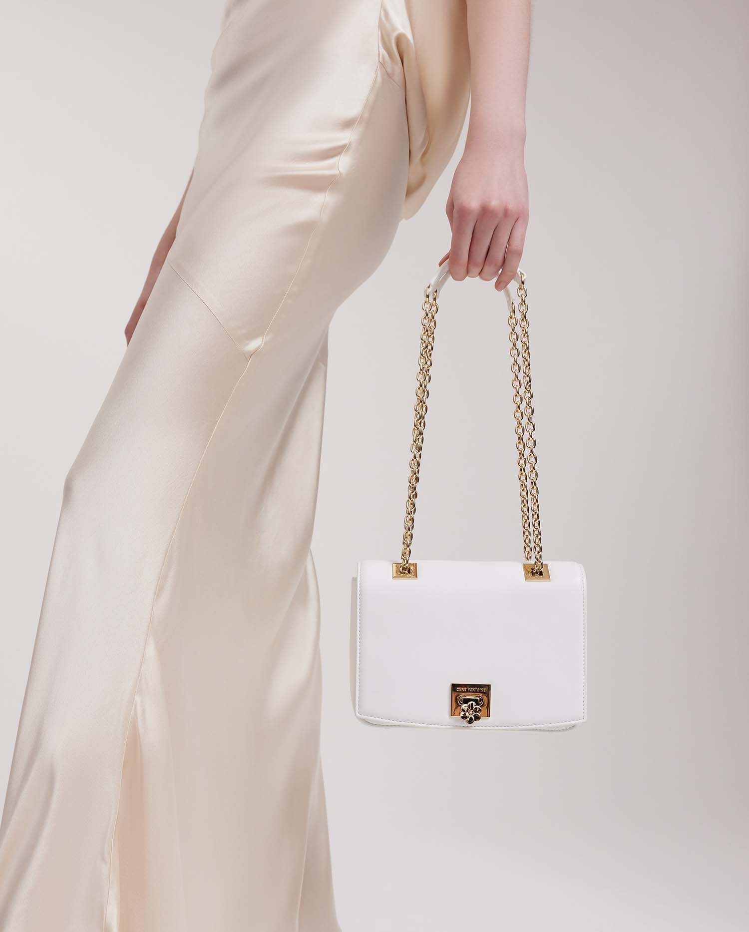 Lea Lock Handbag