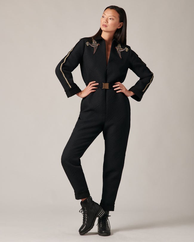 NASHVILLE Bottines noires a talon Chaussures pour femmes Anne Fontaine