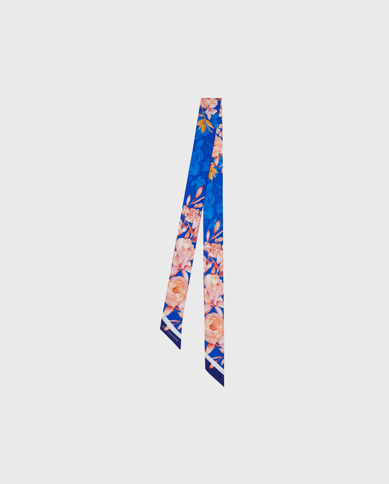 Paeonia Skinny Scarf