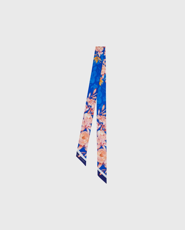Paeonia Skinny Scarf