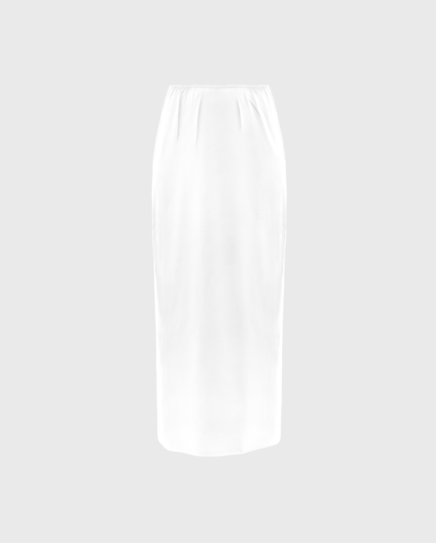 Taffeta gathered maxi skirt White RC23S067X002 - buy at the online boutique  RozieCorsets