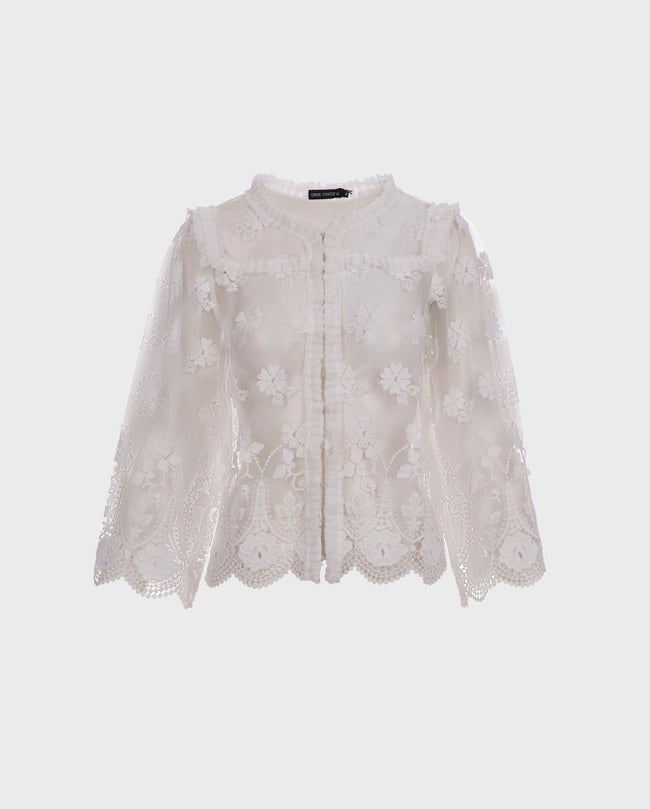 Chemise blanche anne fontaine on sale