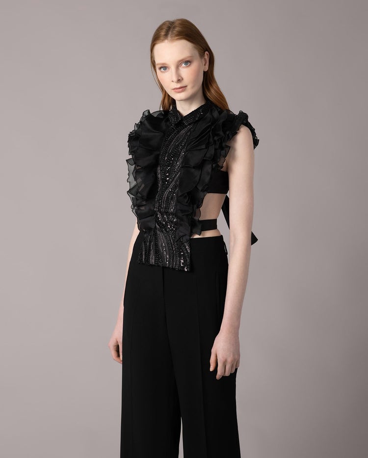 SHANON Shirtfront front view