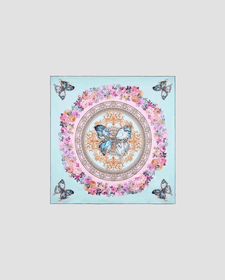 TATE Silk Scarf front view