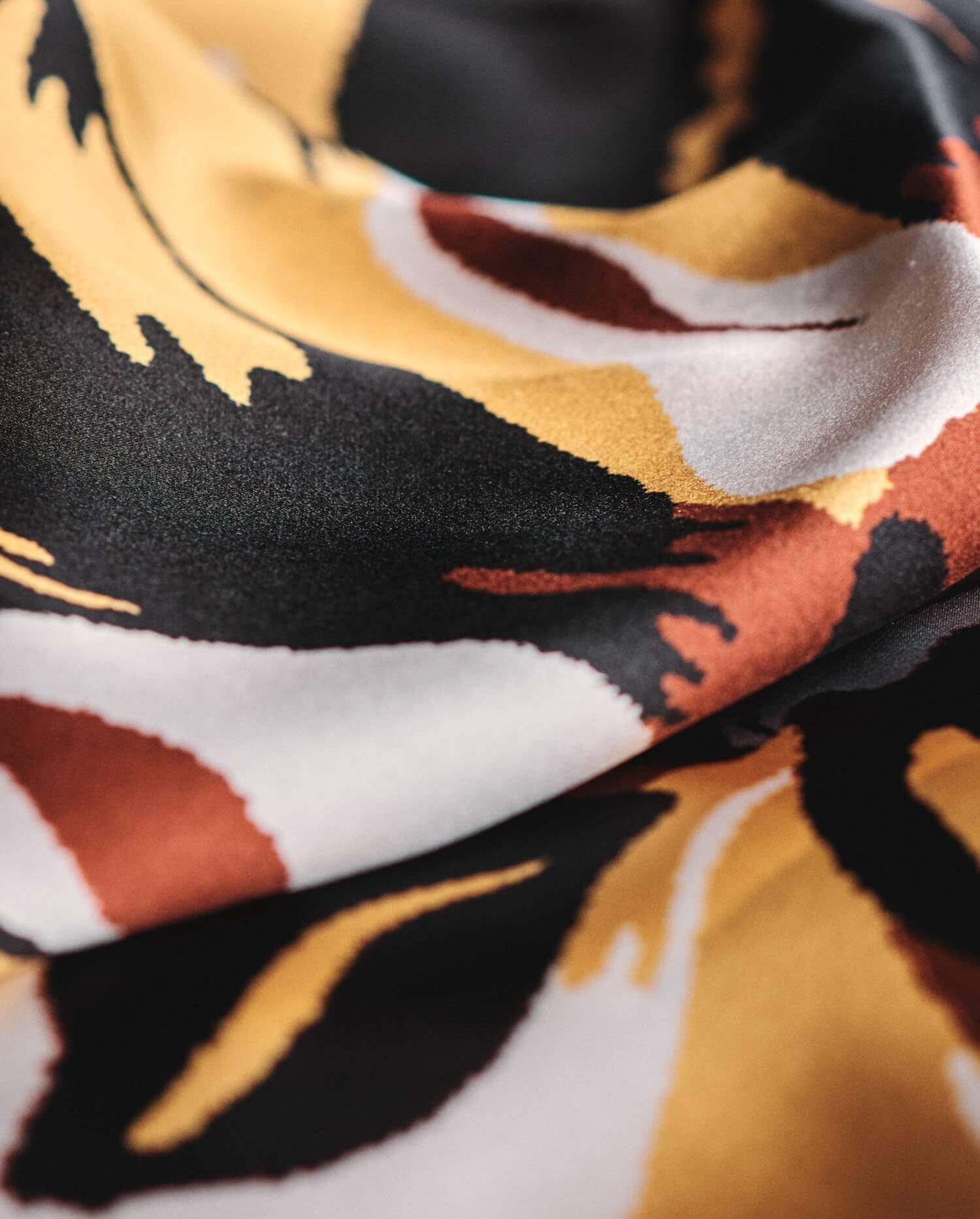 TELLY Silk Scarf front view