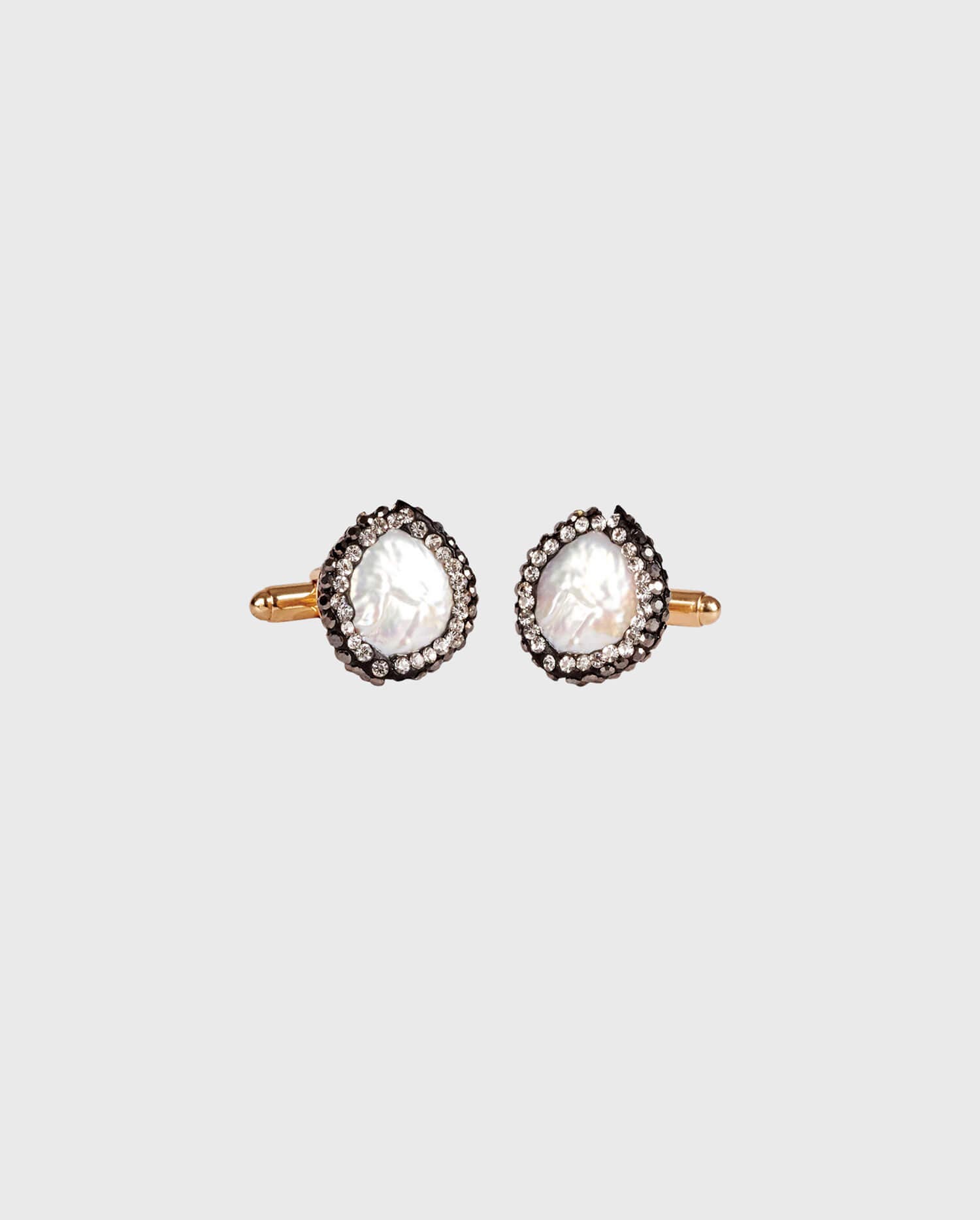 Anne Fontaine Tivon Gold Cufflinks #1