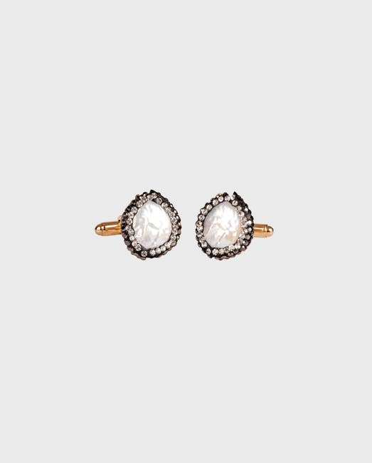 Anne Fontaine Tivon Gold Cufflinks #1
