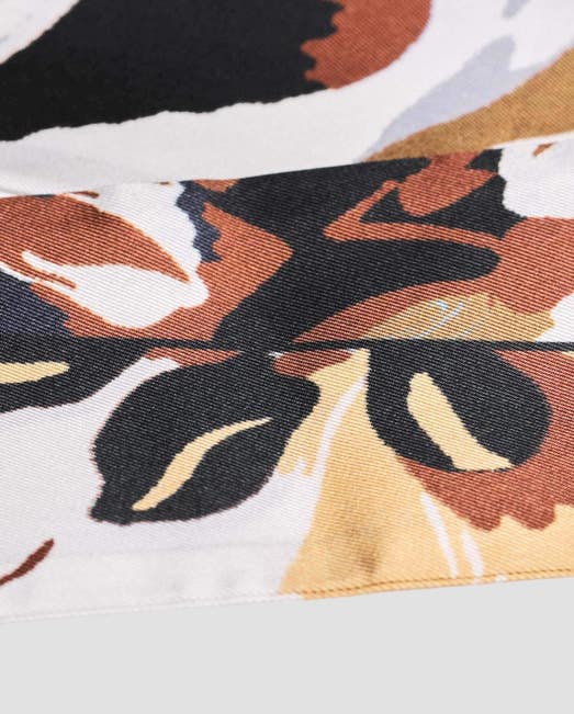 TREY Silk Scarf front view