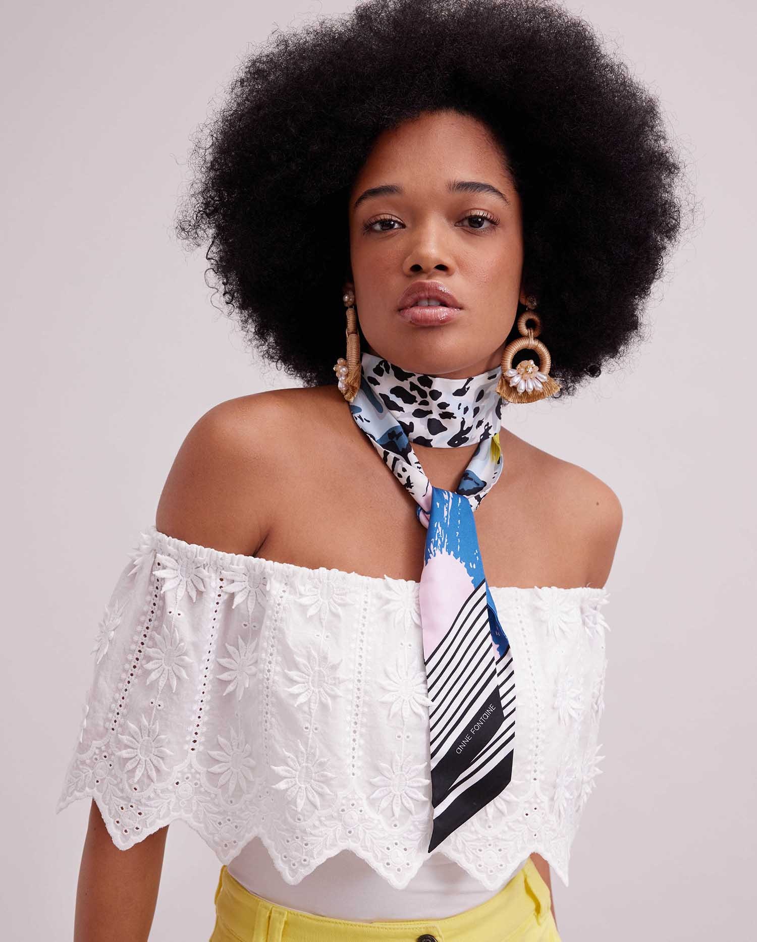 Trista Skinny Scarf
