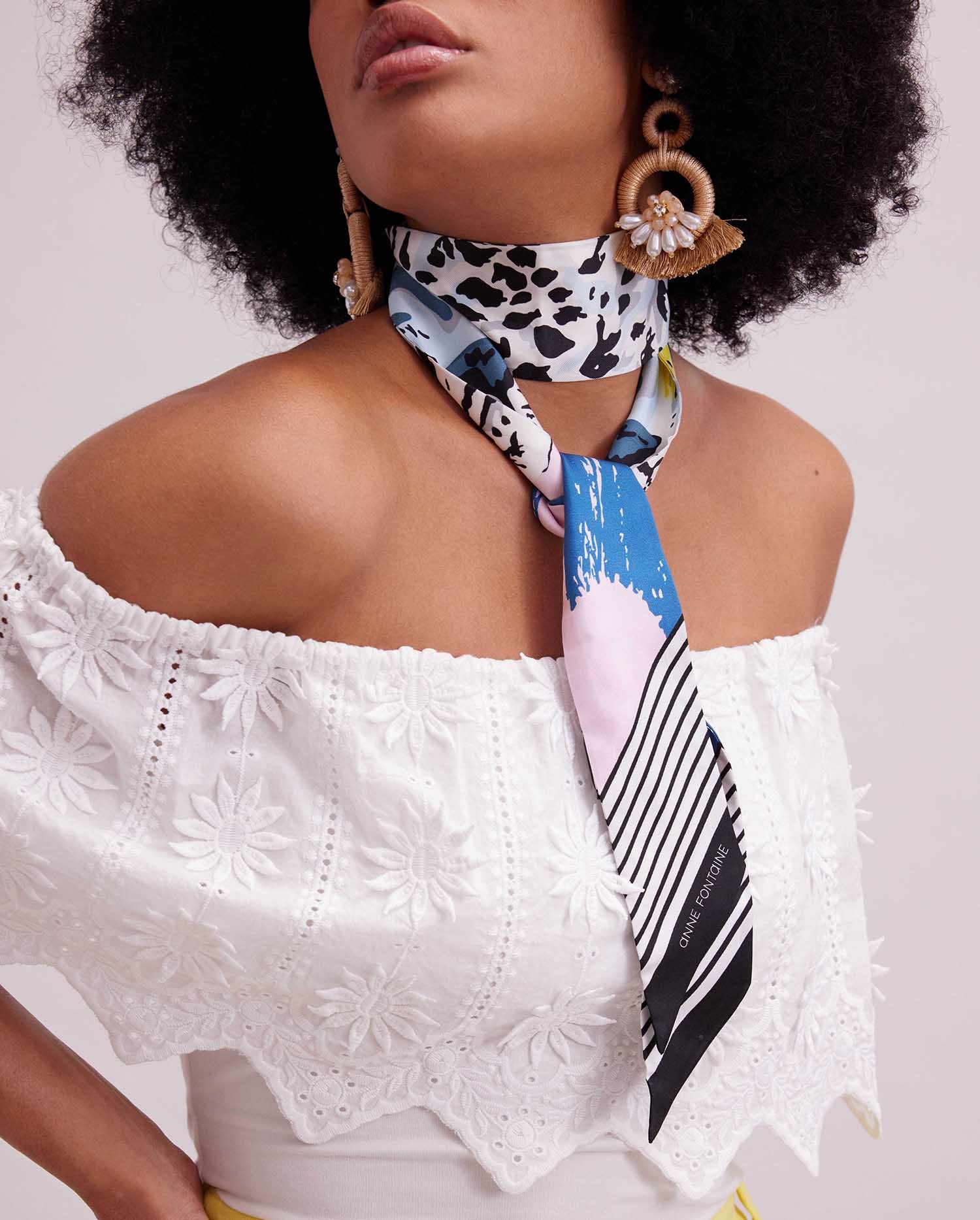 TRISTA Silk Scarf