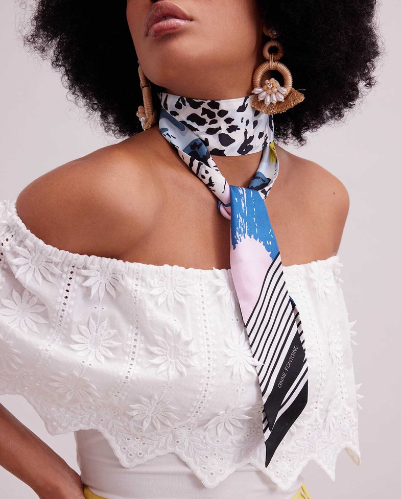 Trista Skinny Scarf