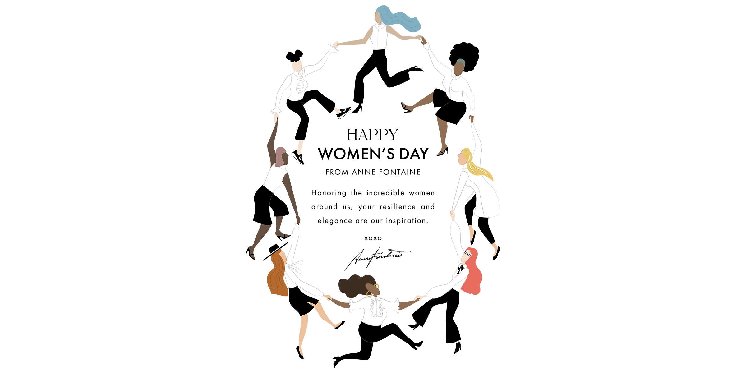 Discover ANNE FONTAINE Honoring International Women's Day