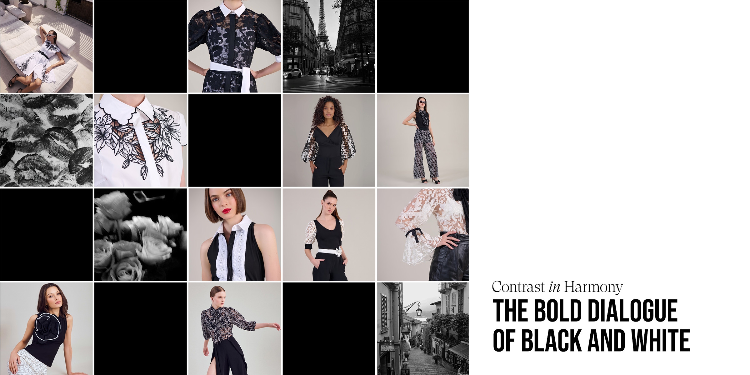 DISCOVER THE DOMINIQUE Black 3/4 Sleeve Pullover Viscose Knit Featuring Removable Pearl Fringe Adorned Collar & Sleeve Attachments FROM DESIGNER ANNE FONTAINE