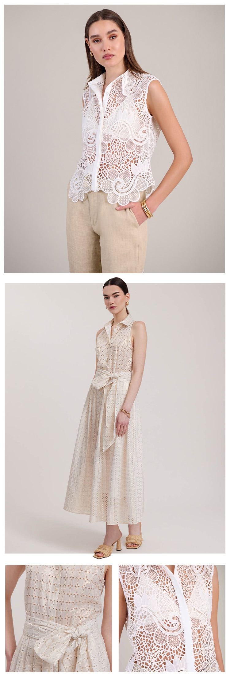 Discover the ANNE FONTAINE Spring Lace