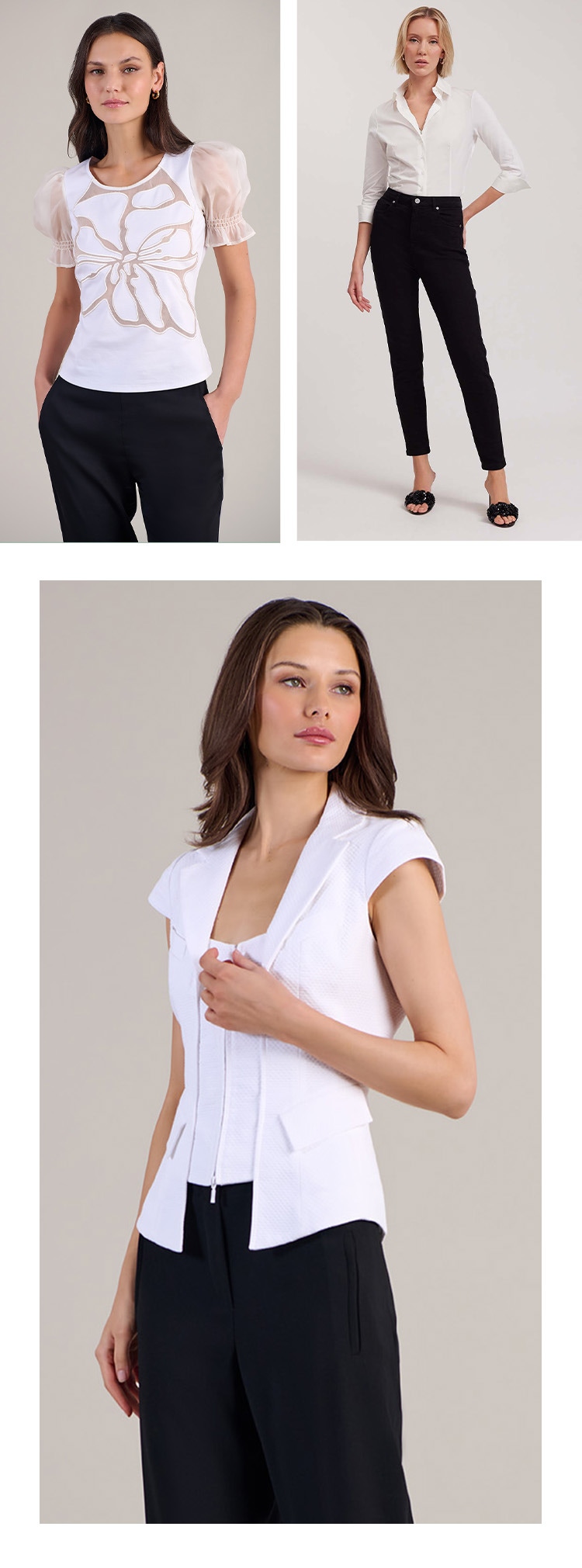 Discover the ANNE FONTAINE Classic Combination