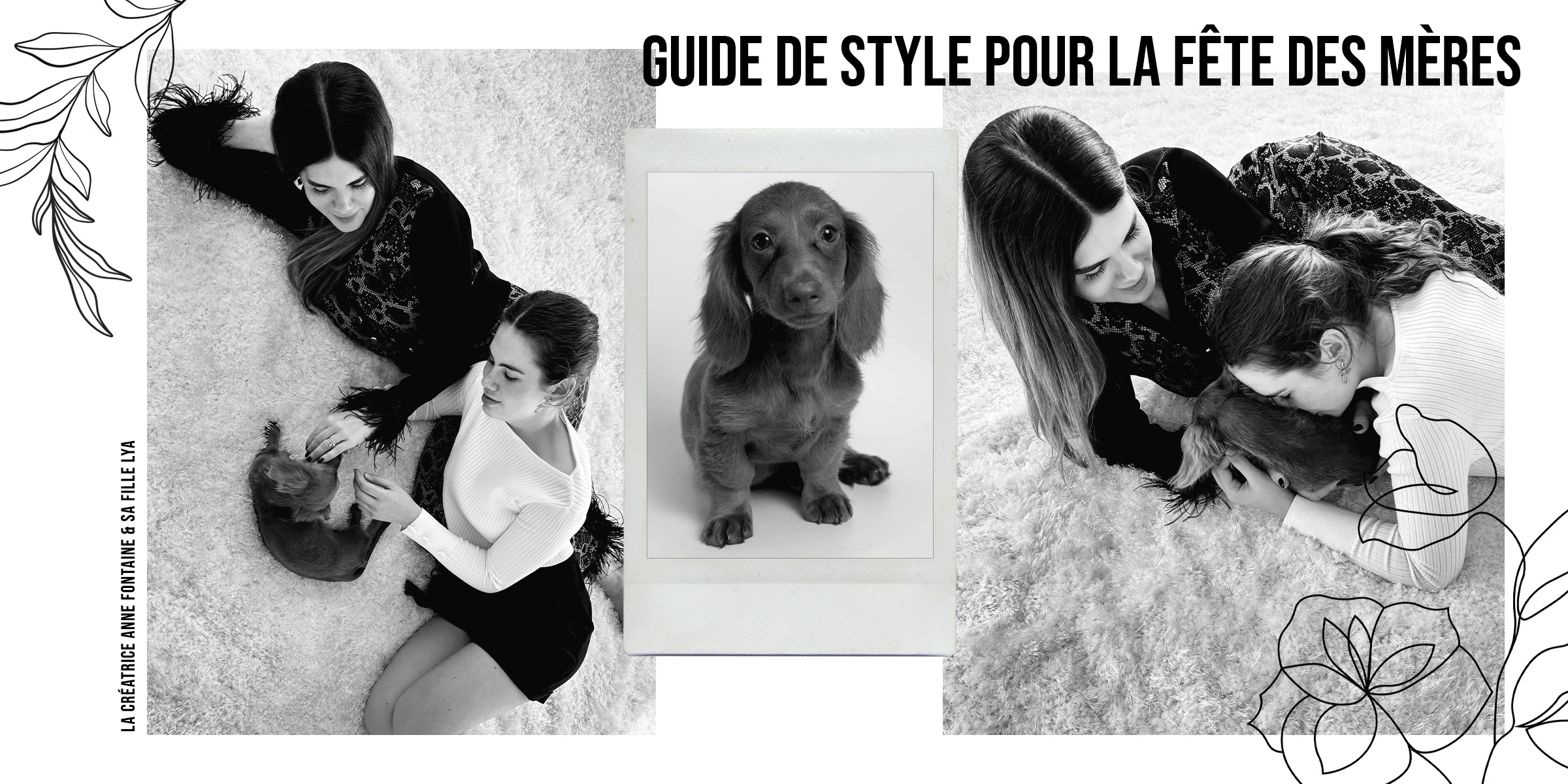 Découvrez le guide de style de la fête des mères de la créatrice ANNE FONTAINE