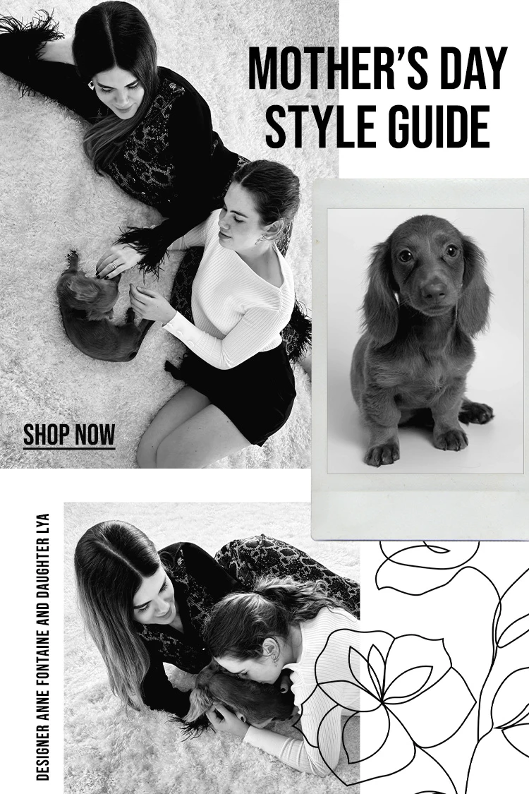 Discover the Mother's Day Style Guide from Designer ANNE FONTAINE