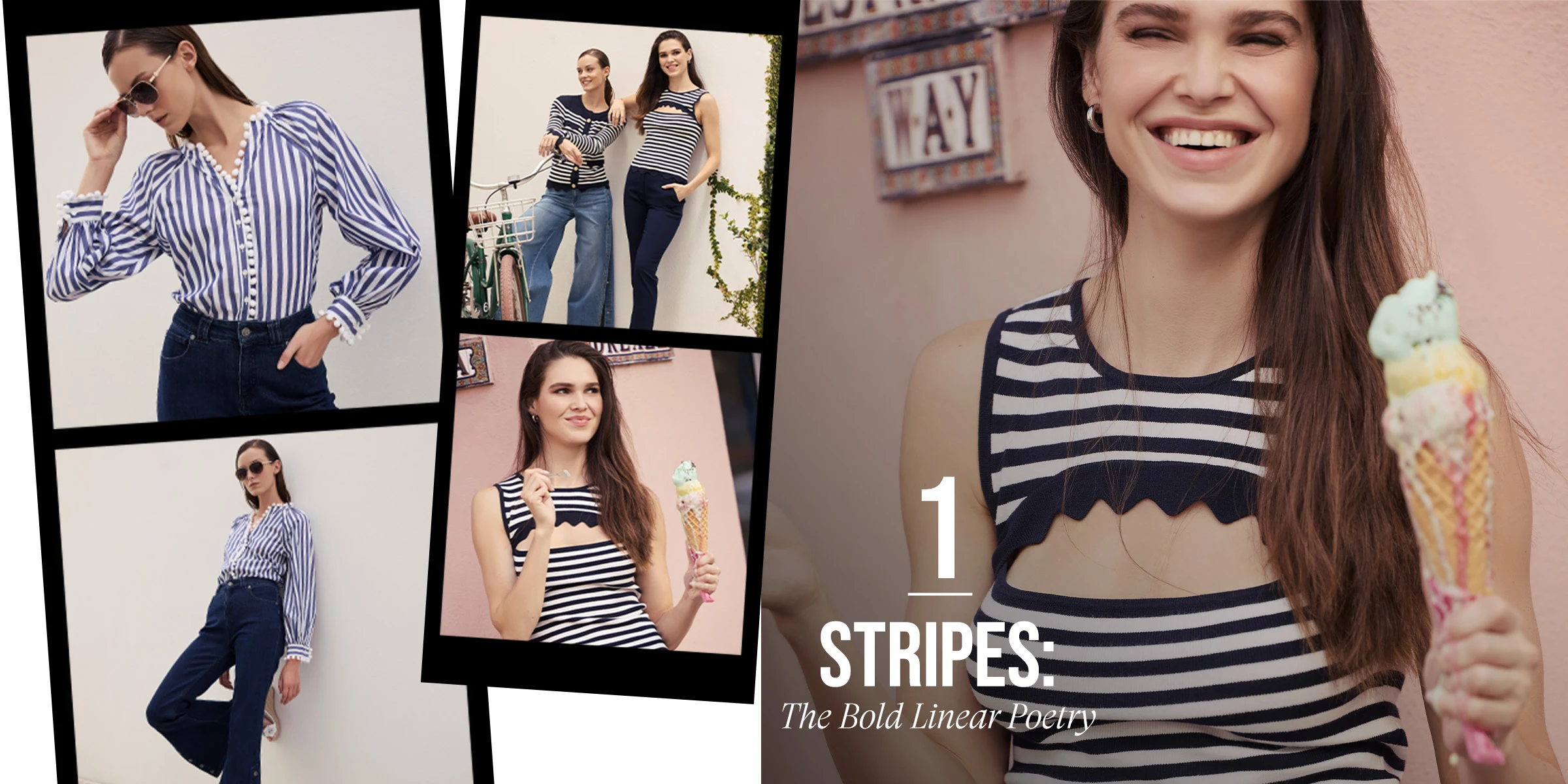 Discover the ANNE FONTAINE Summer Stripes