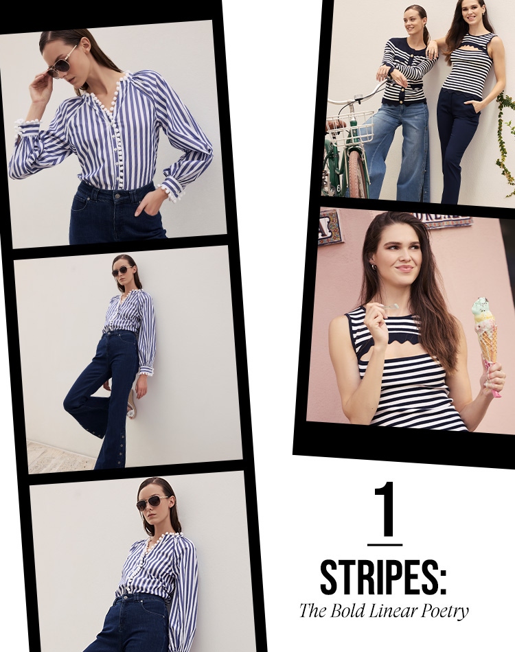 Discover the ANNE FONTAINE Summer Stripes