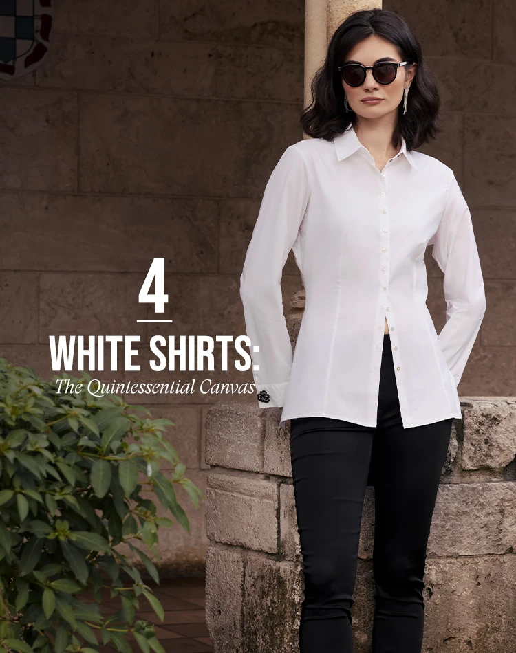 Discover the ANNE FONTAINE White Shirts