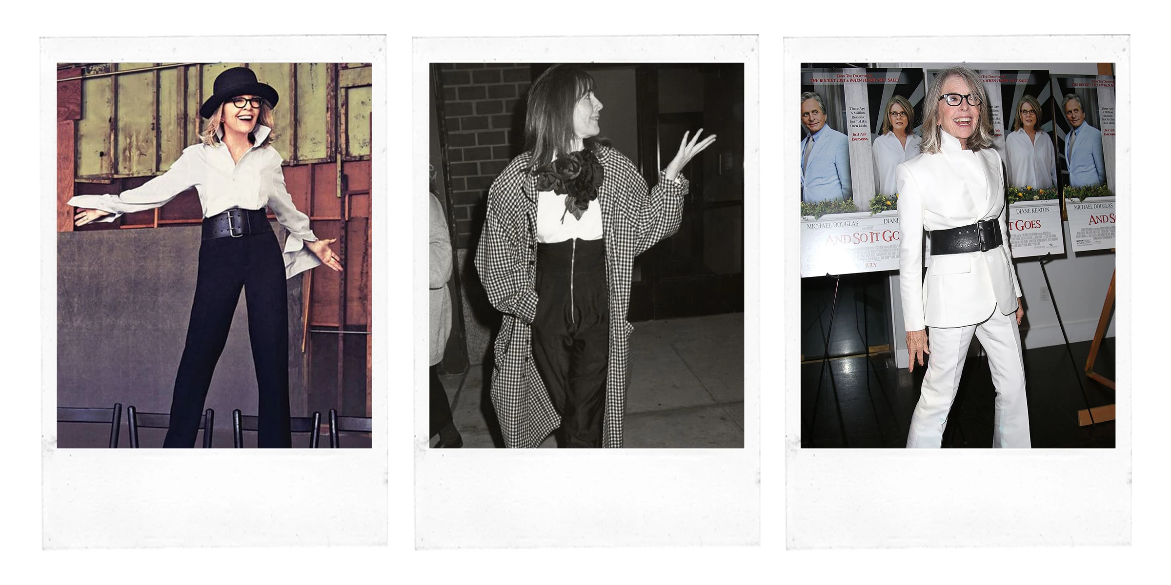  Diane Keaton has been a style icon for decades, and she has cultivated a very distinctive sense of fashion.