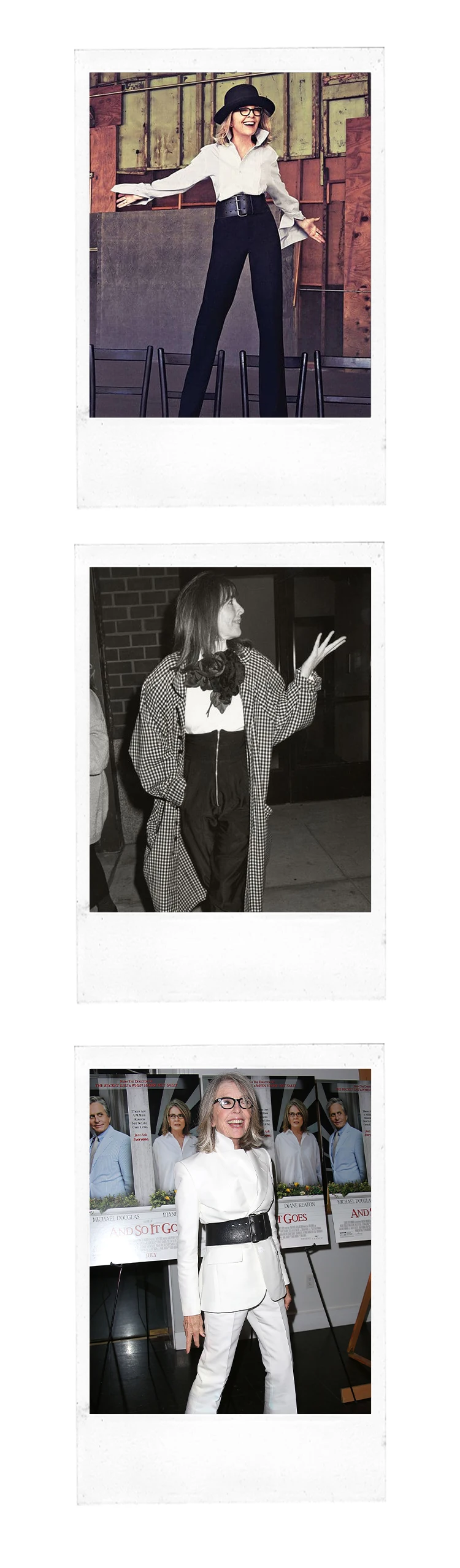  Diane Keaton has been a style icon for decades, and she has cultivated a very distinctive sense of fashion.
