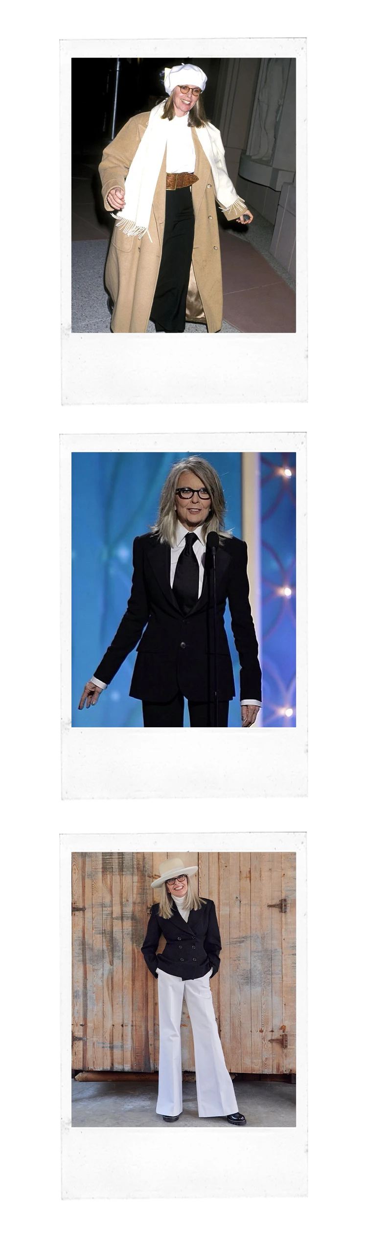  Diane Keaton has been a style icon for decades, and she has cultivated a very distinctive sense of fashion.