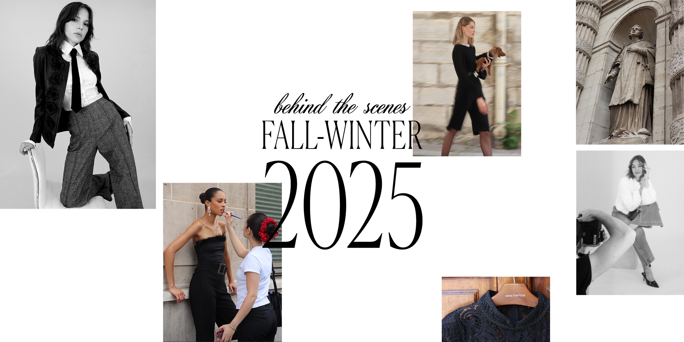 Discover ANNE FONTAINE'S Behind the Scenes Fall-Winter 2025 Collection