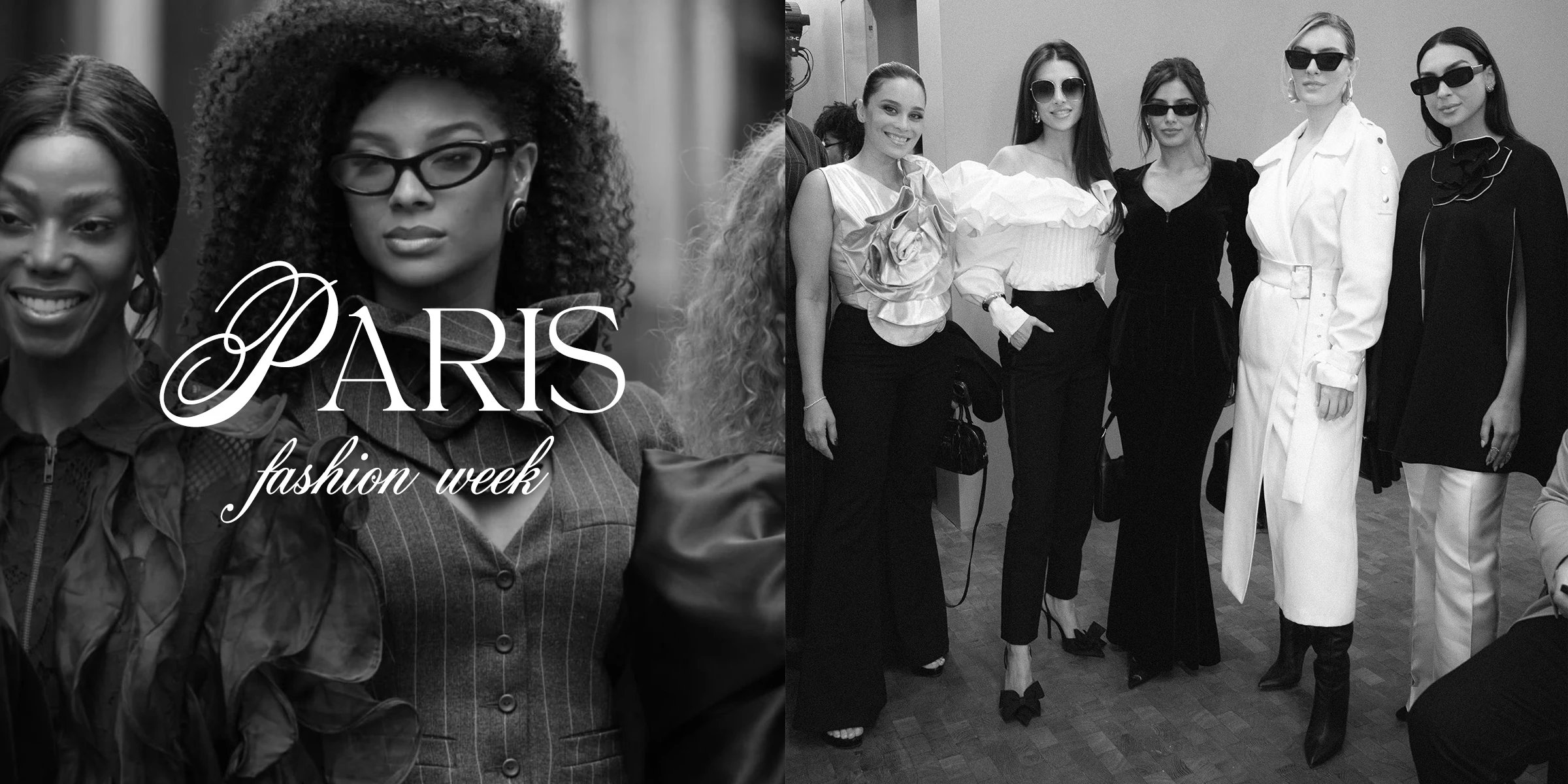 PARIS FASHION WEEK MODELS