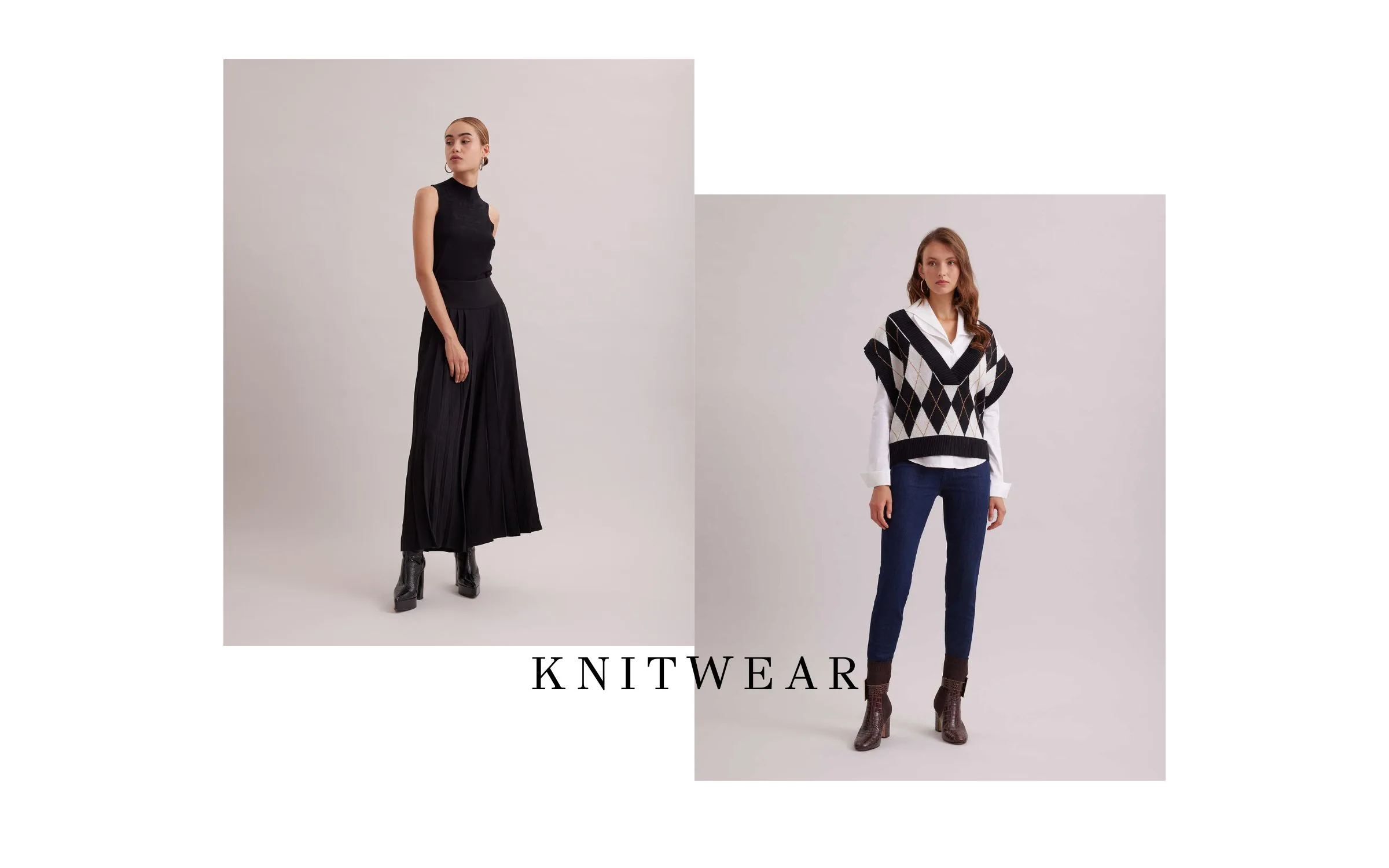 Anne Fontaine knits are infinitely sophisticated. Explore designer knitwear with classic prints and detailed embellishments.