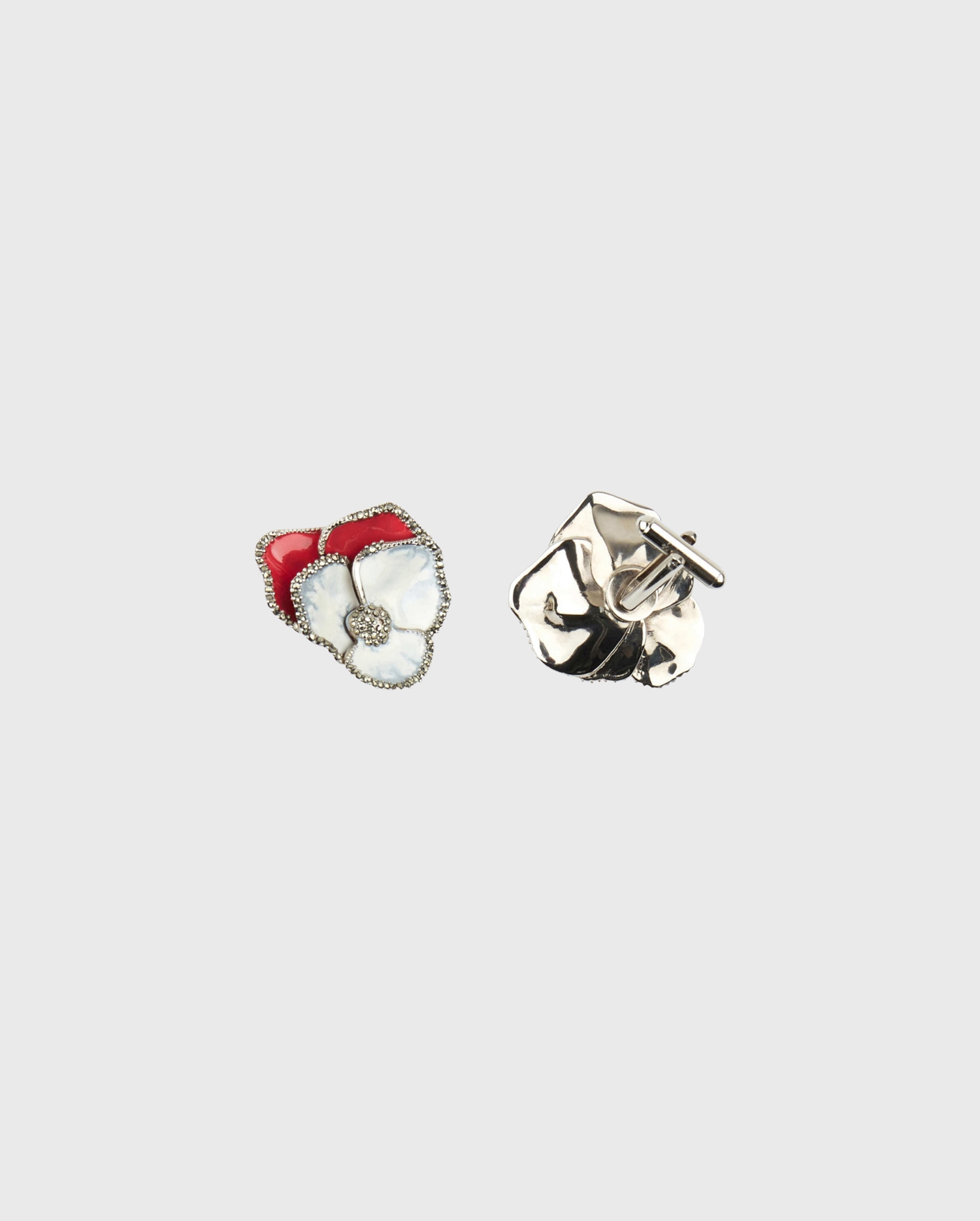 Discover the BATYA Cherry Flower-Shaped Cufflinks from designer ANNE FONTAINE