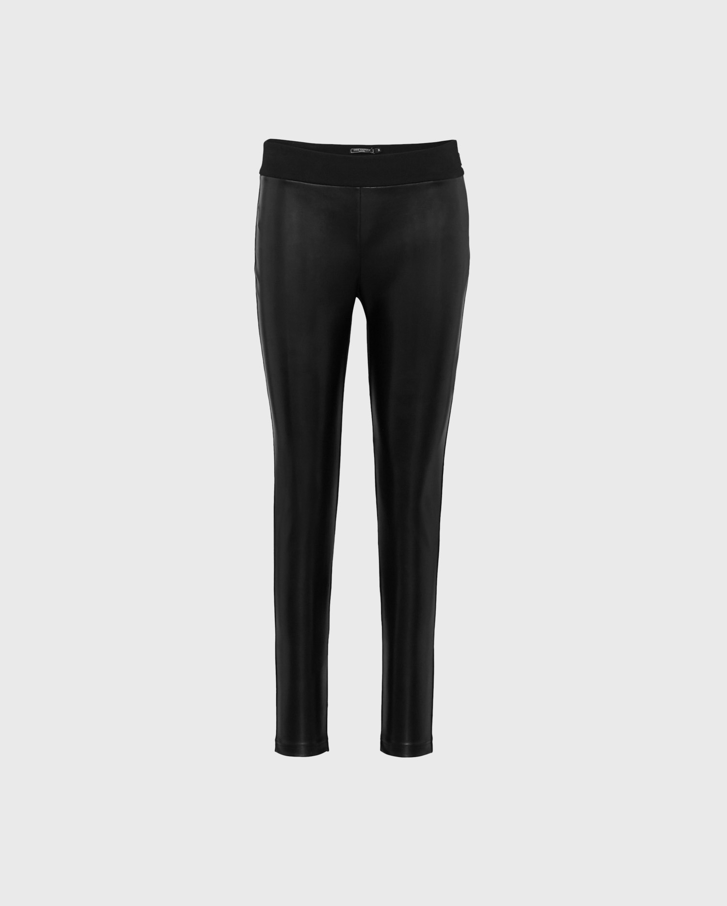 Discover the FANDY black Faux leather legging from ANNE FONTAINE