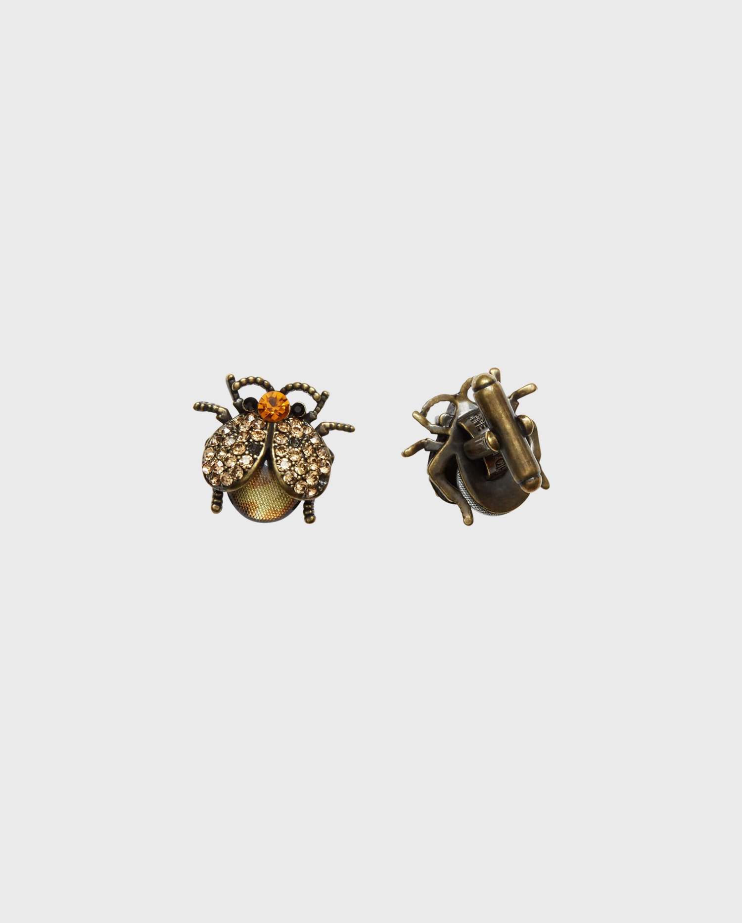 Discover the BRANDY-Leo Leopard print ladybug cufflinks from ANNE FONTAINE