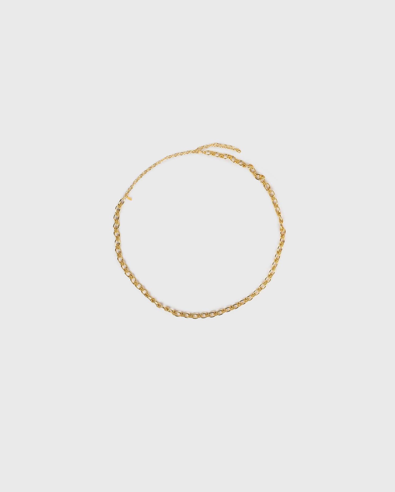 Discover the JODELLE Adjustable gold link chain belt from ANNE FONTAINE