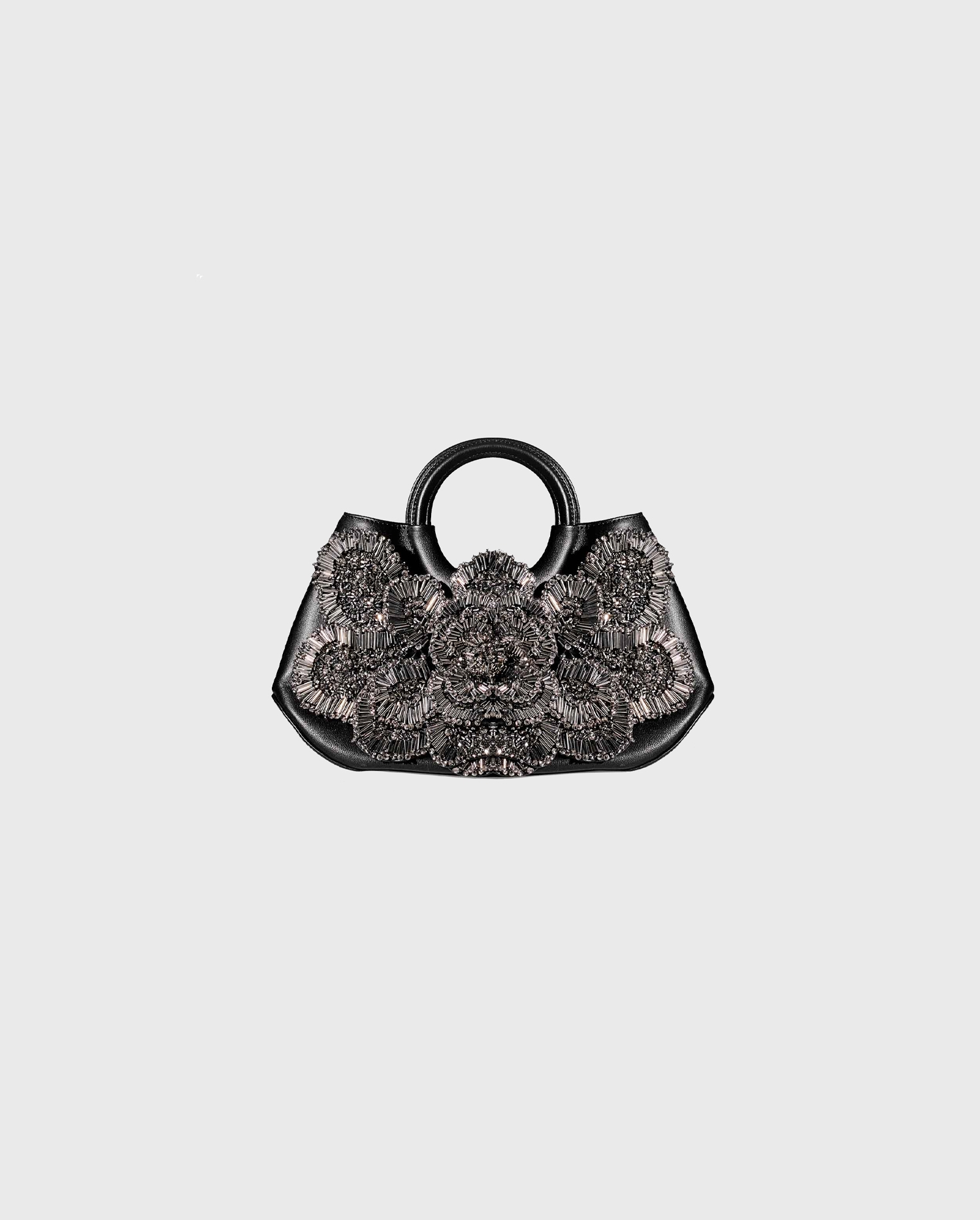 Discover The SCARLETT STAR METEORITE Anne fontaine signature floral handbag