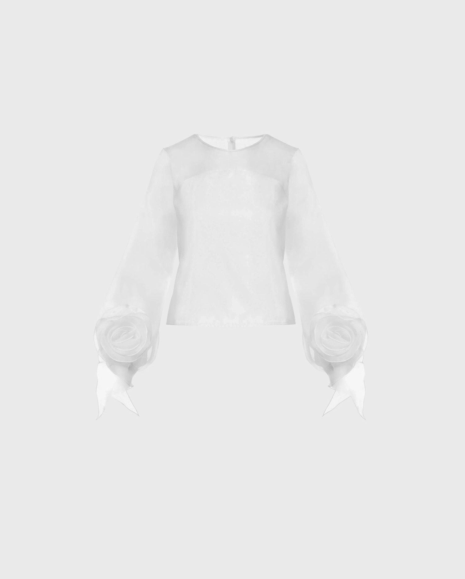 Discover The SPRING Long Sleeve Silk Organza Blouse From ANNE FONTAINE