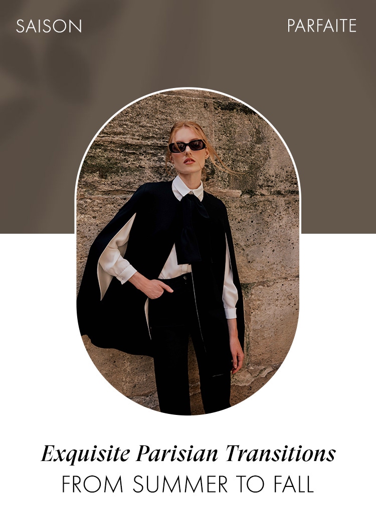 Discover transitional silhouettes from ANNE FONTAINE