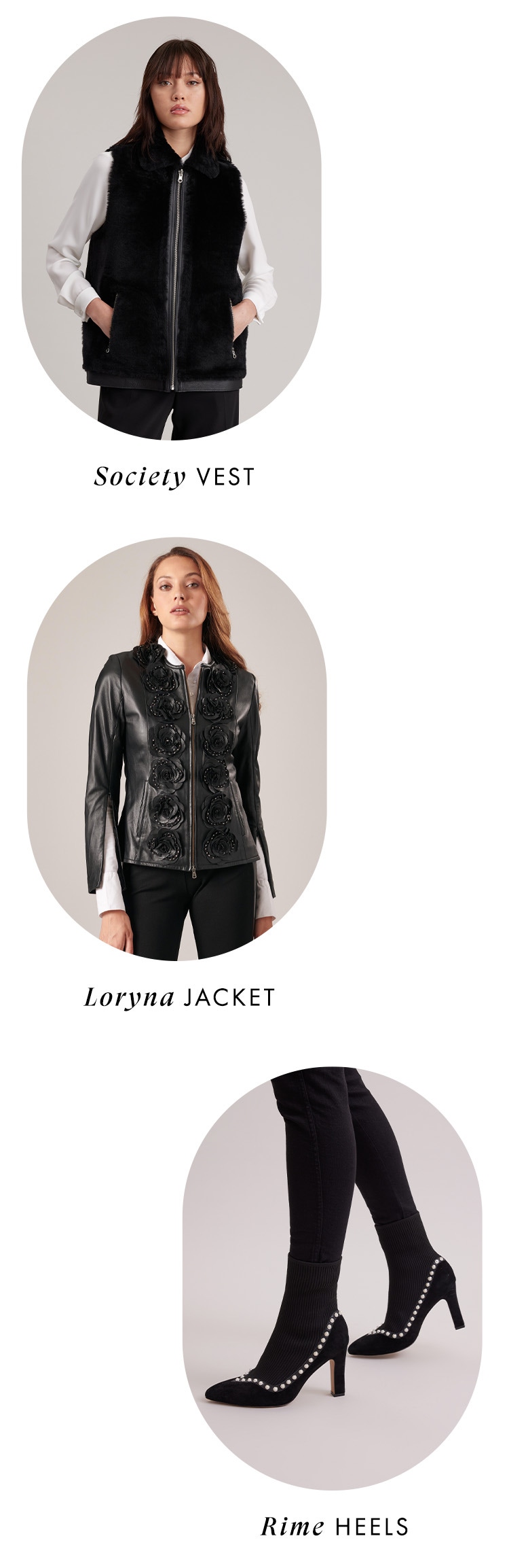 Discover the transitional silhouettes from ANNE FONTAINE