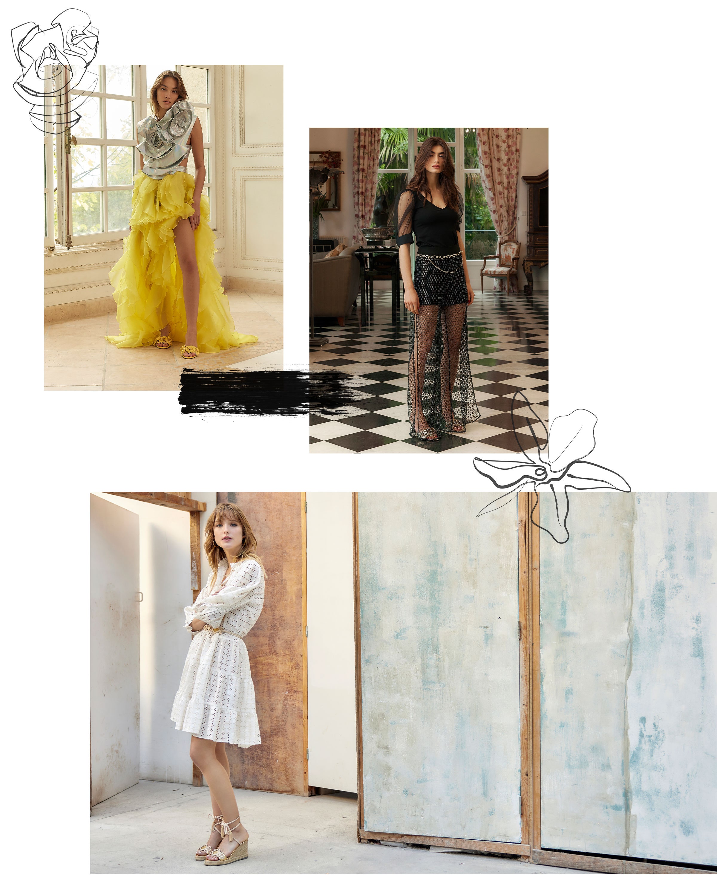 The new Anne Fontaine Spring-Summer 2023 collection is a celebration of artistry and craftsmanship. Strength and beauty, are rendered through opulent prints, colors, and styles that transport you toward a vision of the future light. 