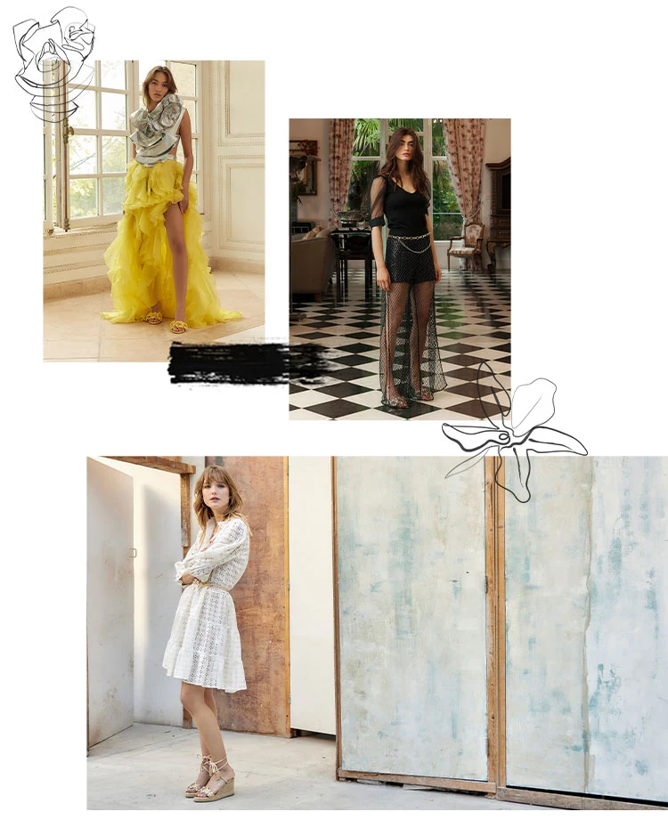The new Anne Fontaine Spring-Summer 2023 collection is a celebration of artistry and craftsmanship. Strength and beauty, are rendered through opulent prints, colors, and styles that transport you toward a vision of the future light. 