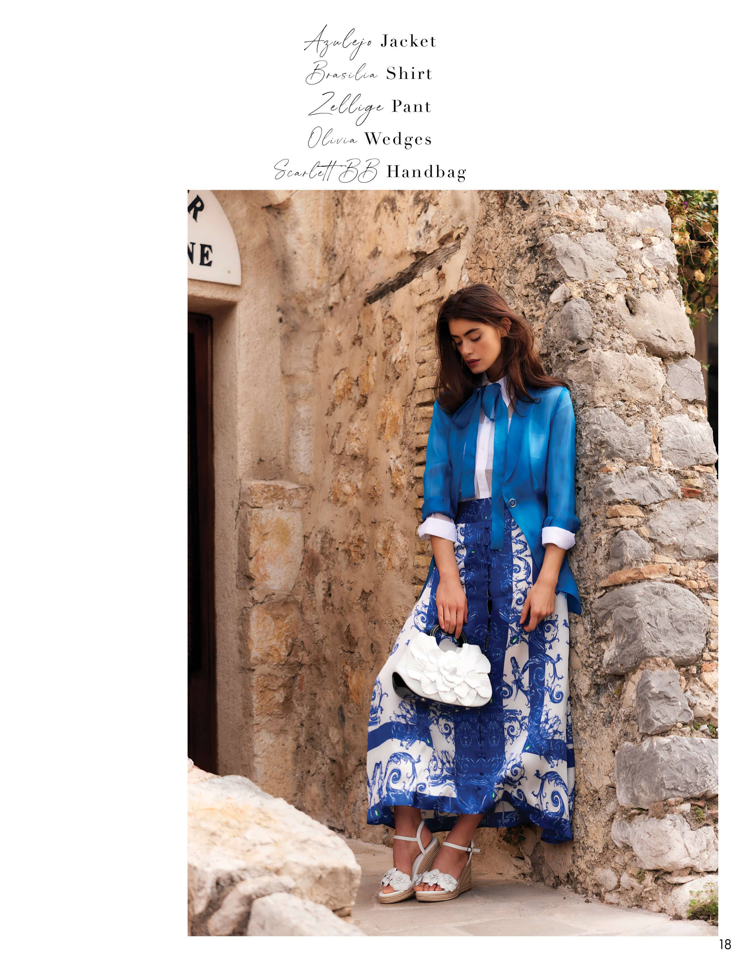 The new Anne Fontaine Spring-Summer 2023 collection is a celebration of artistry and craftsmanship. Strength and beauty, are rendered through opulent prints, colors, and styles that transport you toward a vision of the future light.