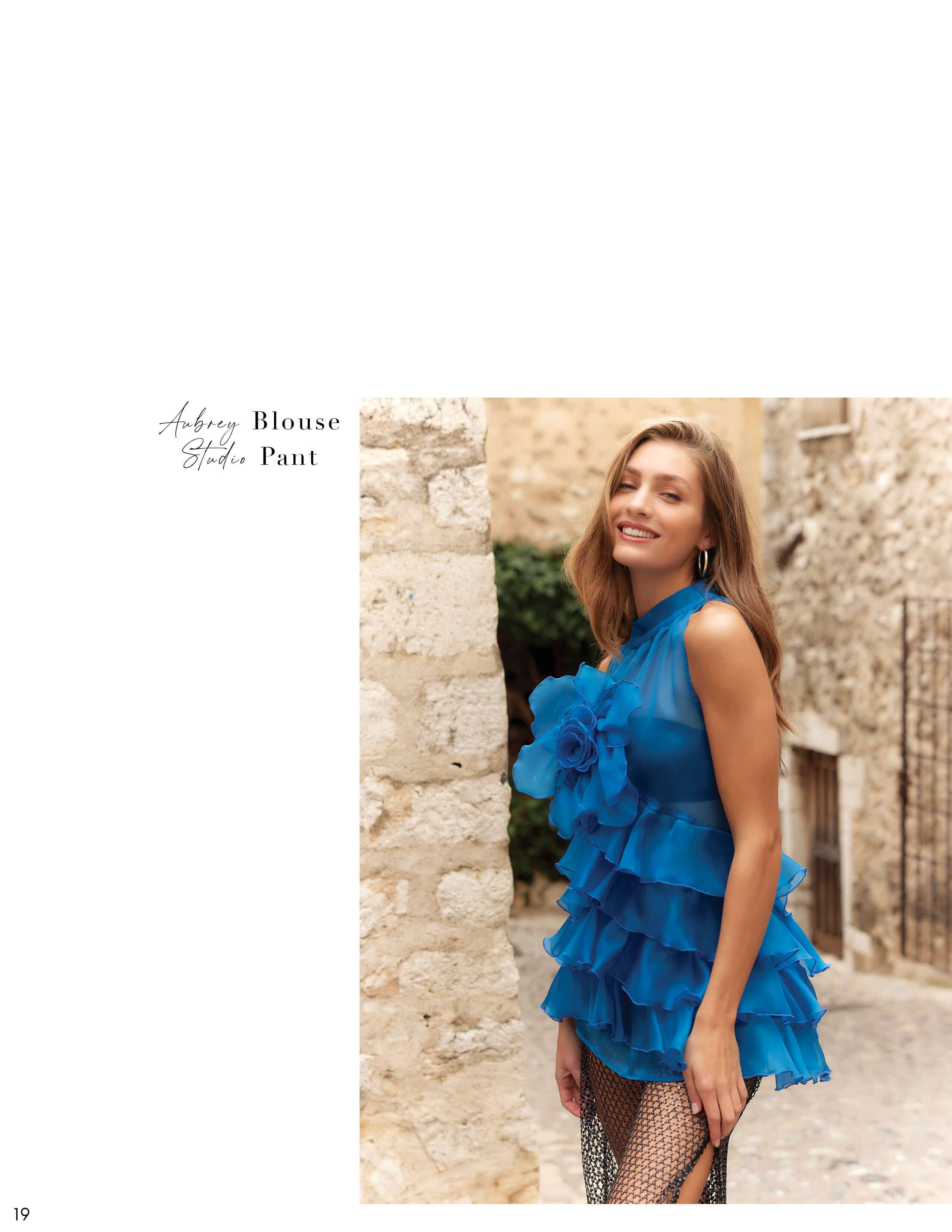 The new Anne Fontaine Spring-Summer 2023 collection is a celebration of artistry and craftsmanship. Strength and beauty, are rendered through opulent prints, colors, and styles that transport you toward a vision of the future light.