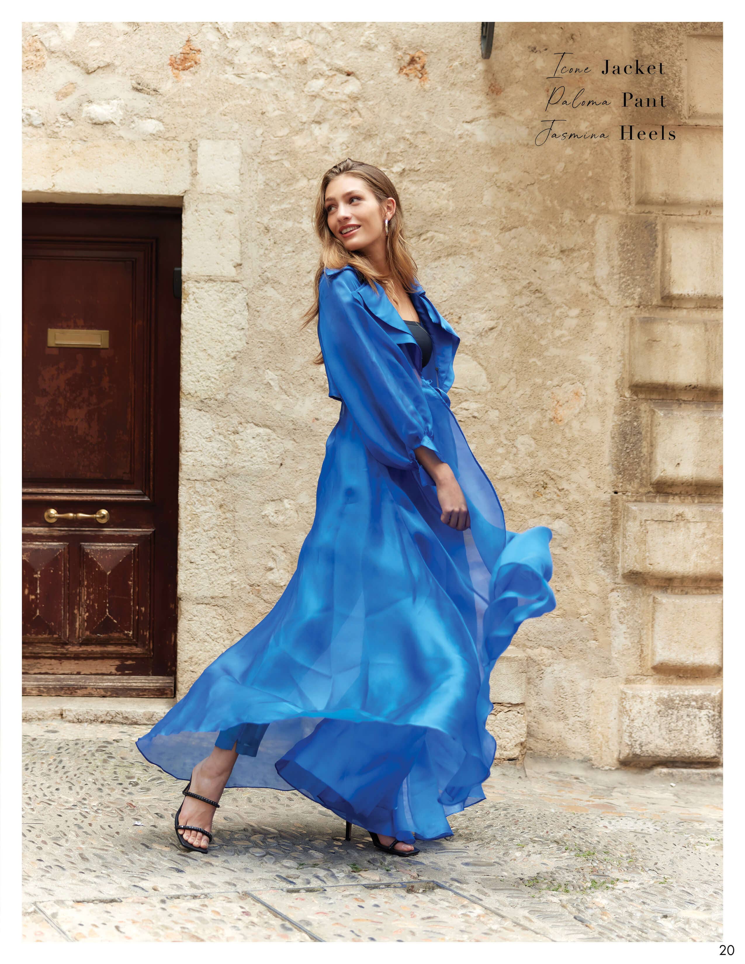 The new Anne Fontaine Spring-Summer 2023 collection is a celebration of artistry and craftsmanship. Strength and beauty, are rendered through opulent prints, colors, and styles that transport you toward a vision of the future light.